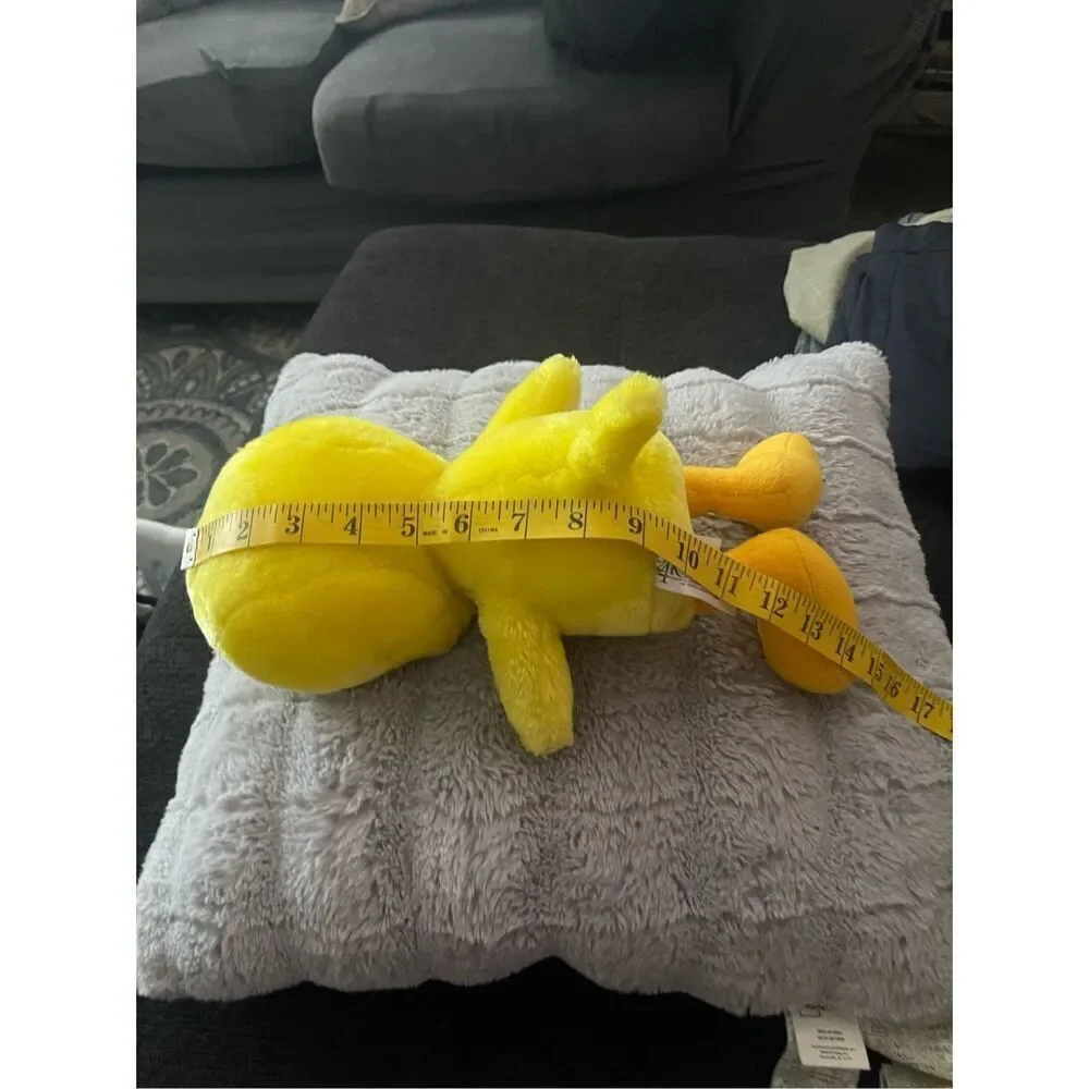 Warner Bros Kids Yellow Polyester Fiber Looney Tunes Tweety Bird Plush Toy